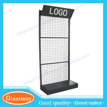 single side grid metal panel mesh display wall hanging accessory